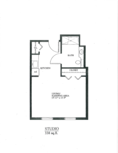 Studio Floor Plan
